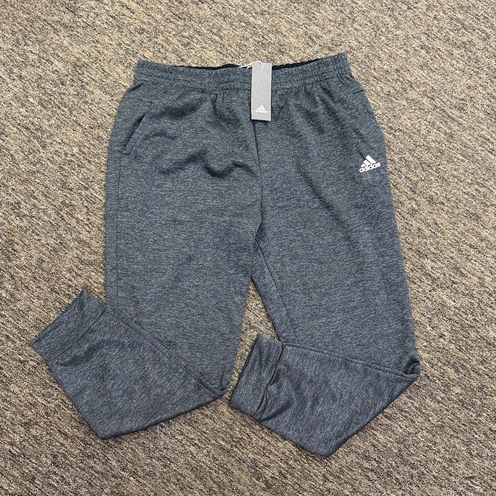 adidas Team Issue Fleece Jogger Dark Grey Melange XL